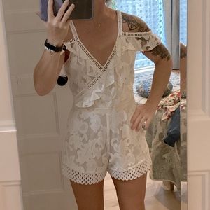 Beautiful lace romper